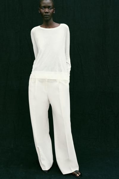 LACE KNIT JUMPER